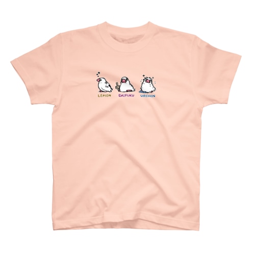 【期間限定】トリプル白雛デザイン Regular Fit T-Shirt