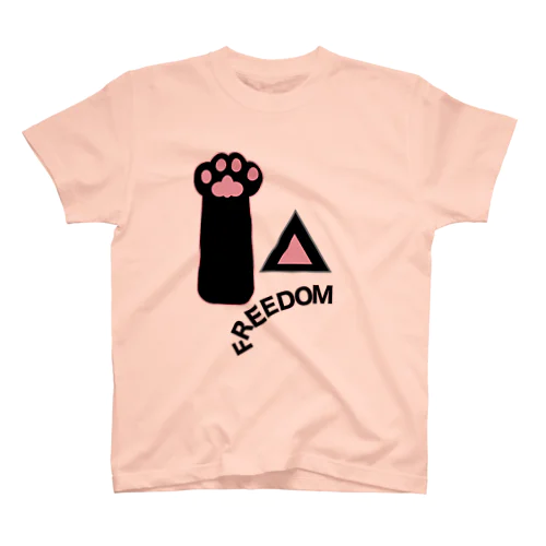 黒猫FREEDOM スタンダードTシャツ