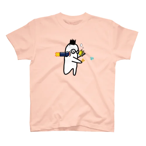 ロケットパンチをくらう田中大根 スタンダードTシャツ