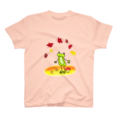 カエルちゃんと秋 Regular Fit T-Shirt