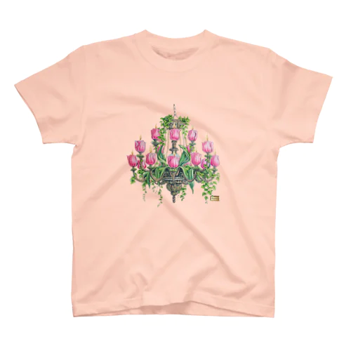 Flower chandelier チューリップ スタンダードTシャツ