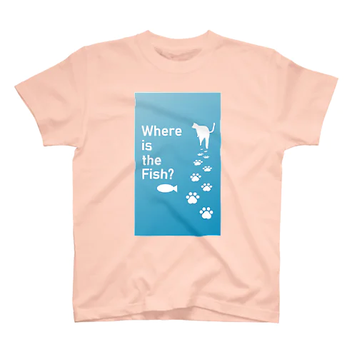 お魚どこ？ネコ Regular Fit T-Shirt