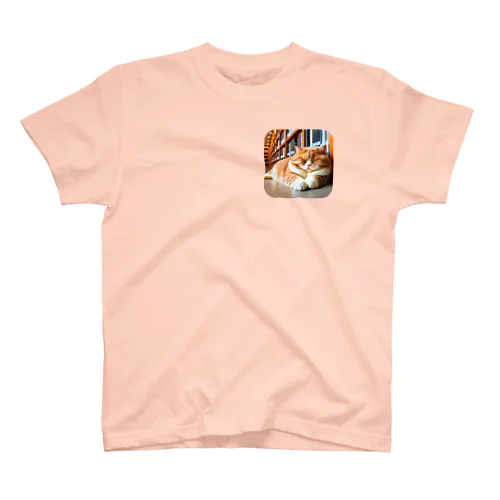眠りネコ Regular Fit T-Shirt