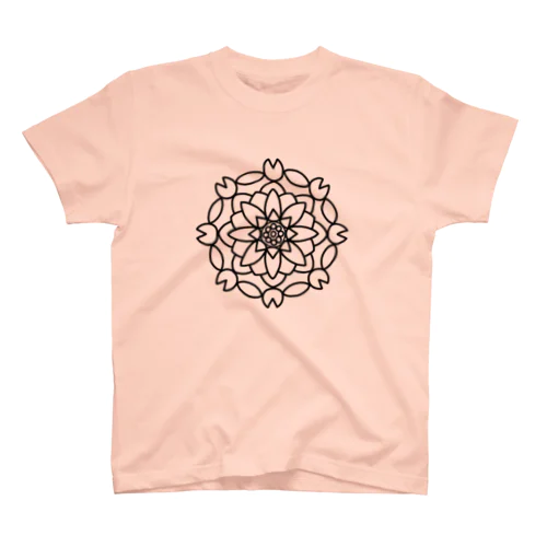 MANDALA •5• (B) スタンダードTシャツ