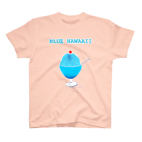 かき氷デザイン「ブルー・ハワイ」 スタンダードTシャツ