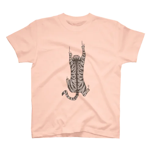 飛び付き猫 Regular Fit T-Shirt