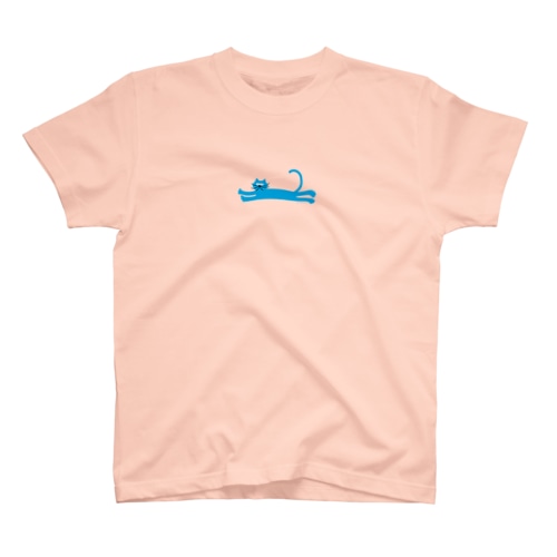 飛ぶねこ Regular Fit T-Shirt