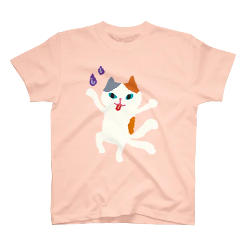 おばけTシャツ＜でっかい猫又＞ 티셔츠