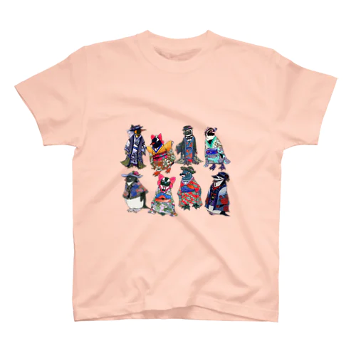 Kimono Penguins スタンダードTシャツ