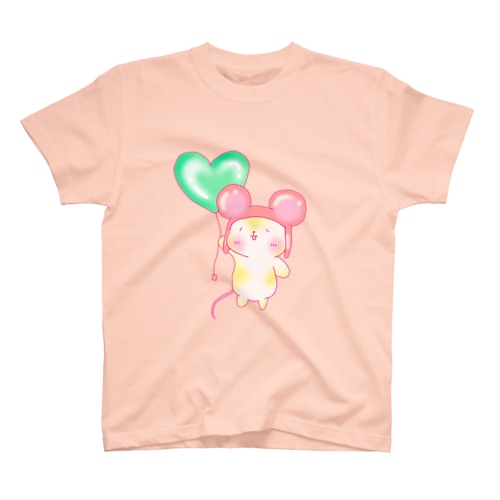 ふわふわネズミのもんぞー Regular Fit T-Shirt