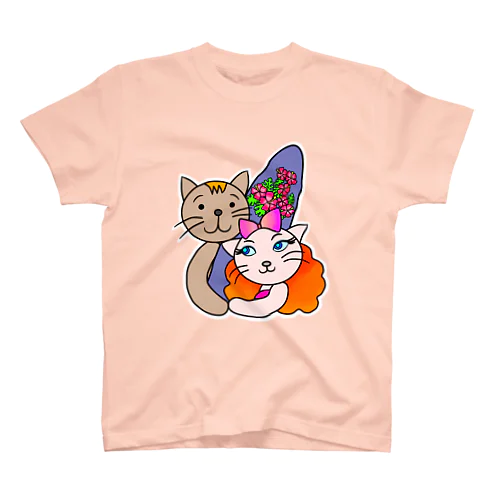 ネコの恋人たち Regular Fit T-Shirt