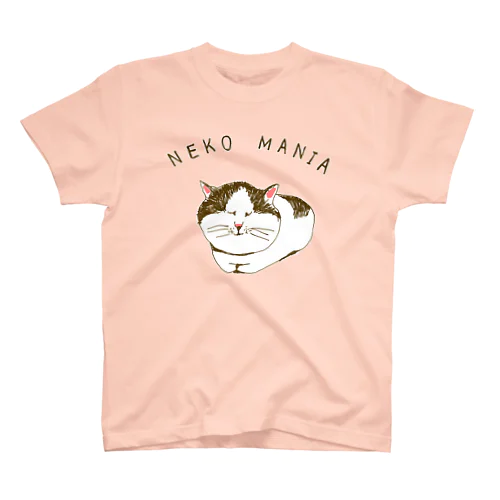 にゃんこ好き専用デザイン「猫マニア」（Tシャツ・パーカー・グッズ・ETC） Regular Fit T-Shirt