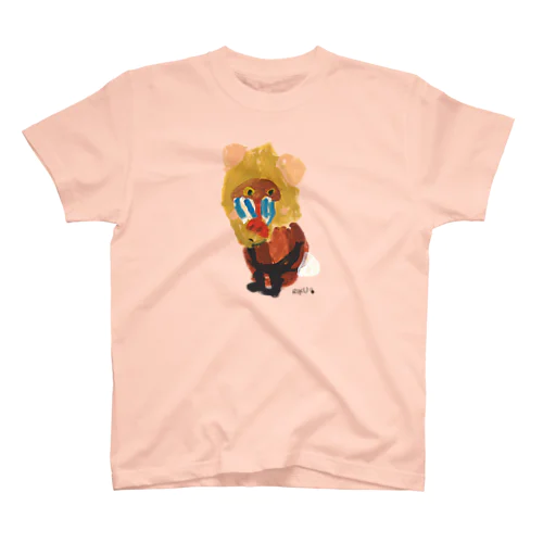 RIKU　マンドリルシリーズ(黒ロゴ) スタンダードTシャツ