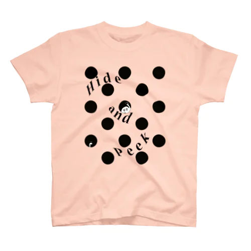 H&P in a dot（水玉柄の中） スタンダードTシャツ