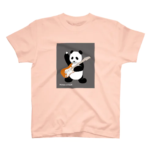 エレキギターを弾くパンダ♪  Regular Fit T-Shirt