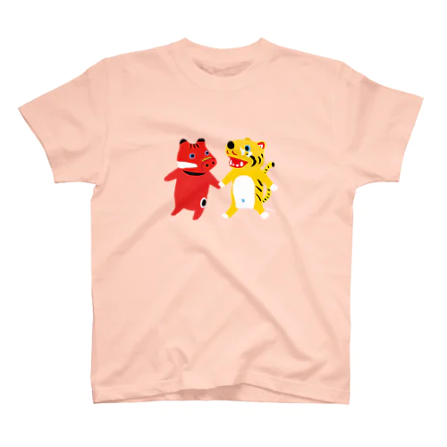 TOYTOY＜赤べこと張り子の虎＞ スタンダードTシャツ