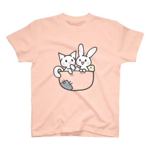 うさねこさま - いっしょにおでかけver. Regular Fit T-Shirt