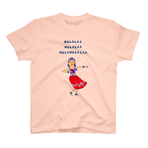 この夏のおすすめ！フラデザイン！「ふららあ　ふららあ　ふらふらららあ」（Tシャツ・パーカー・グッズ・ETC） スタンダードTシャツ