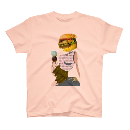 誘惑バーガール Regular Fit T-Shirt