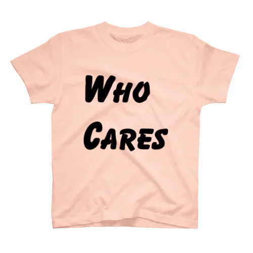 WHO CARES スタンダードTシャツ