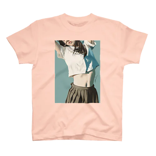 女子高生と夏 Regular Fit T-Shirt