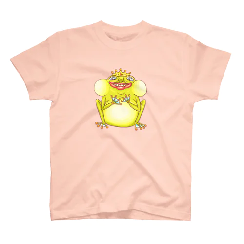 ぷるぷるリップのカエル スタンダードTシャツ