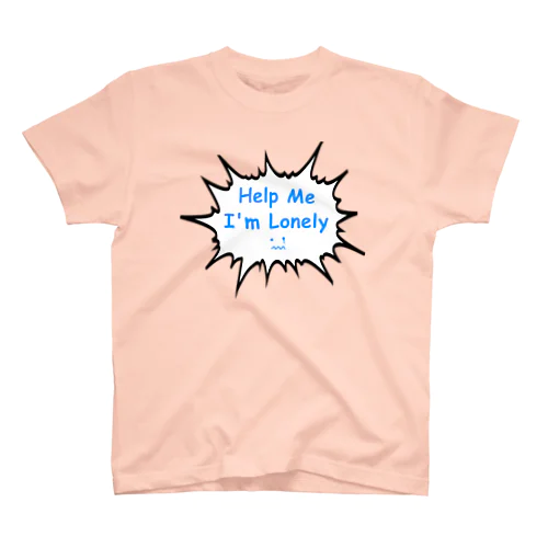 Help Me I’ｍ Lonely Regular Fit T-Shirt