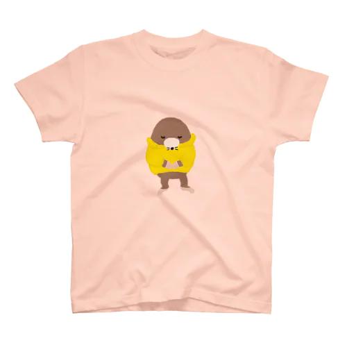 モグラのモモさん　 Regular Fit T-Shirt
