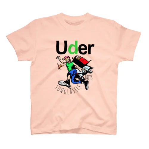 SUNGLASSES BOYS.    “Uder” Regular Fit T-Shirt