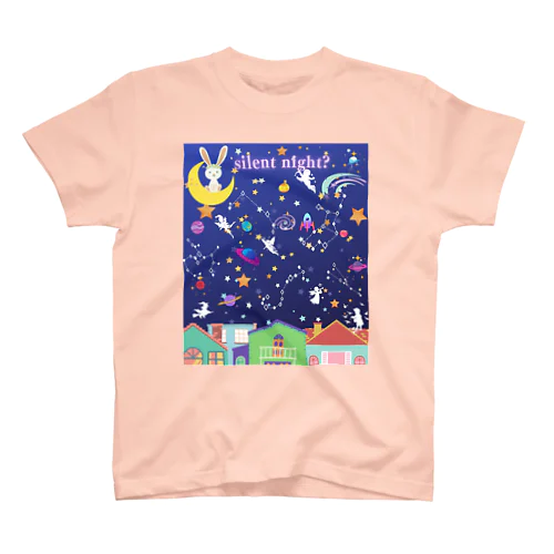 静かな夜？ スタンダードTシャツ