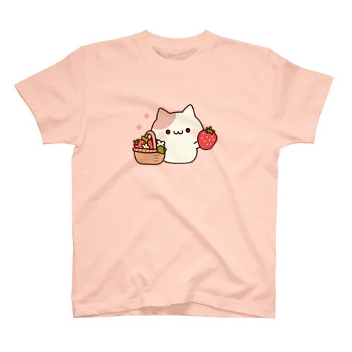 ラブリーなにゃんこ　いちごver. Regular Fit T-Shirt