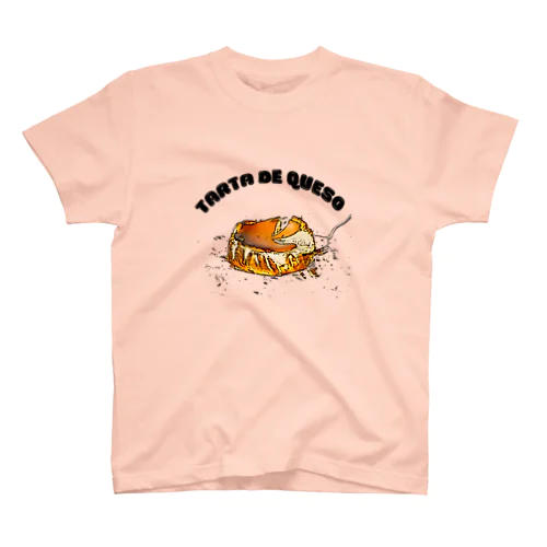 バスクチーズケーキ【スペイン料理】 Regular Fit T-Shirt