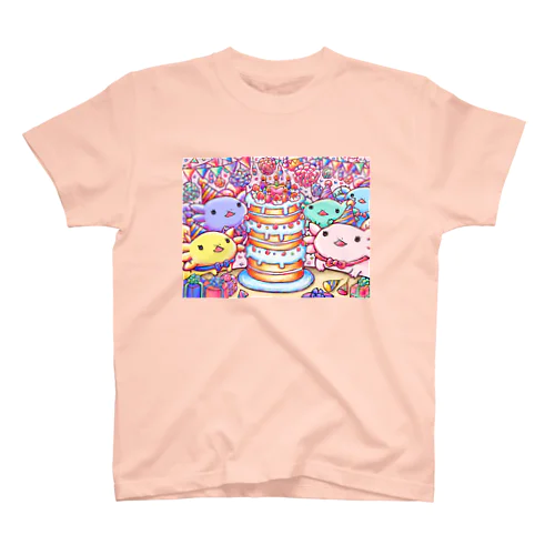 ウーパーちゃんのお誕生日会 Regular Fit T-Shirt