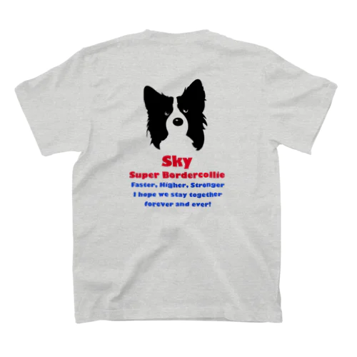 Border Collie type-5 スタンダードTシャツ