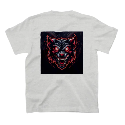 BLACK Wolf Regular Fit T-Shirt