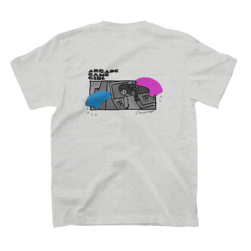 Arcade Game Girl スタンダードTシャツ