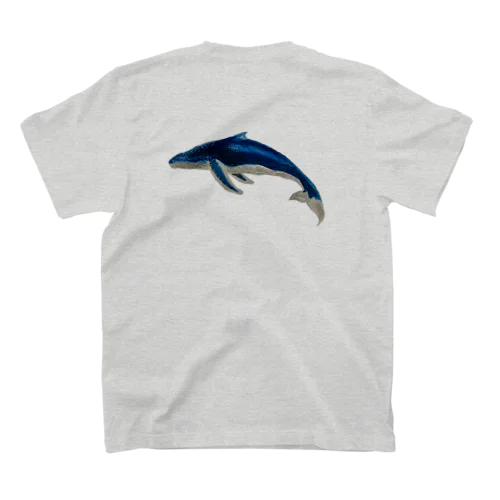 ザトウくじらだよ🐋 スタンダードTシャツ