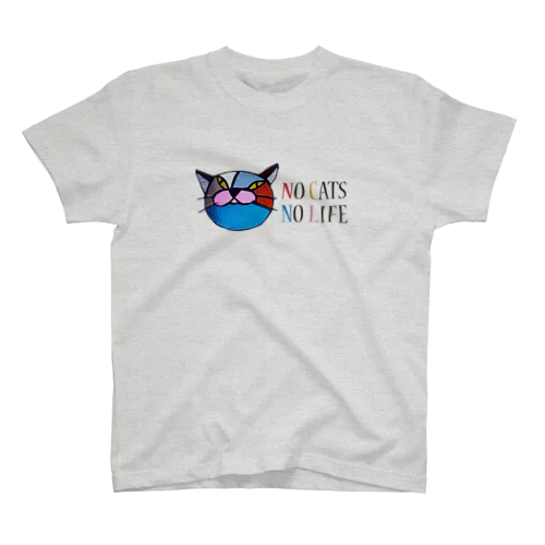 上目使い猫 スタンダードTシャツ