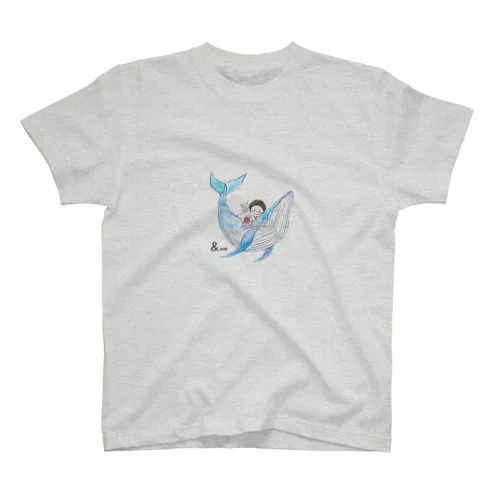 【Whale】&me スタンダードTシャツ