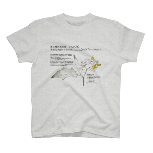 要注意外来生物_ワルナスビ スタンダードTシャツ