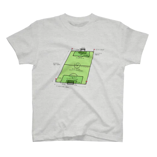 FOOTBALL FIELD スタンダードTシャツ