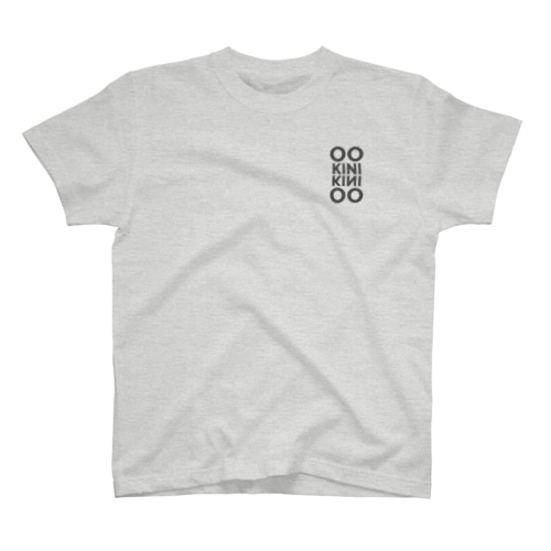 OOKINI GRAY Standard T-shirt Regular Fit T-Shirt