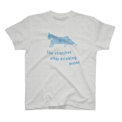 のび猫 Regular Fit T-Shirt