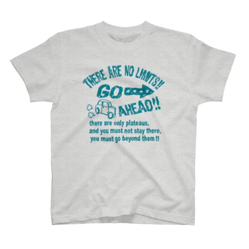 GO AHEAD!!(ミント) Regular Fit T-Shirt