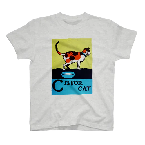 CはCatのC Regular Fit T-Shirt