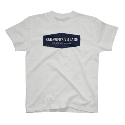 Saunners Village　oldstyleロゴ Regular Fit T-Shirt