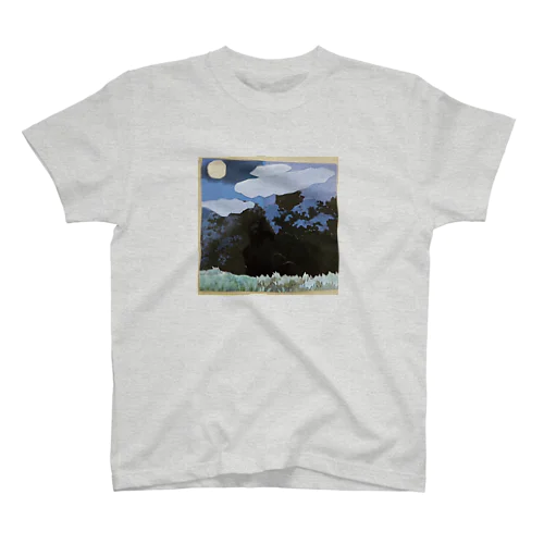 K's products 【夜の月】 Regular Fit T-Shirt