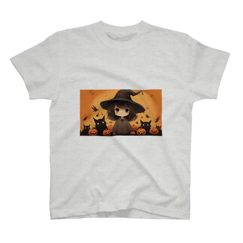 魔女っ子MEGU ハロウイン風 スタンダードTシャツ