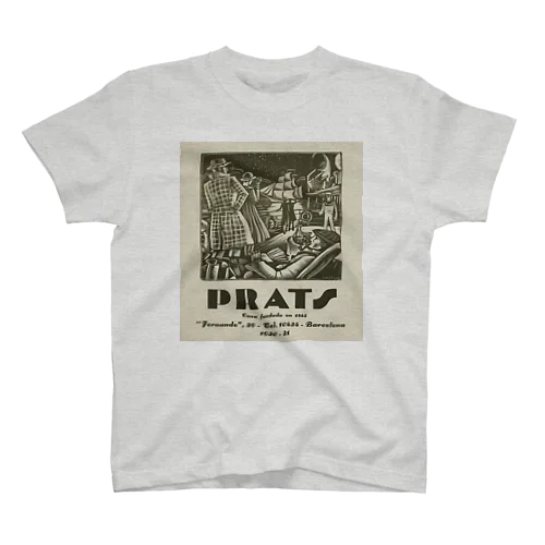 スペイン・バルセロナ　1930年　PRATS スタンダードTシャツ