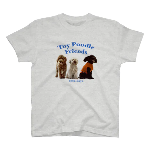 Toy Poodle Friends Regular Fit T-Shirt